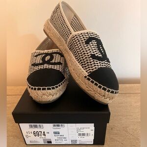 Authentic Chanel Espadrilles
